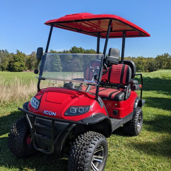 Icon® i40L Street Legal Golf Cart - Torch Red - 2022