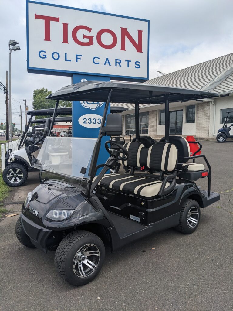 ICON® i40 Street Legal Golf Cart - Raven Black