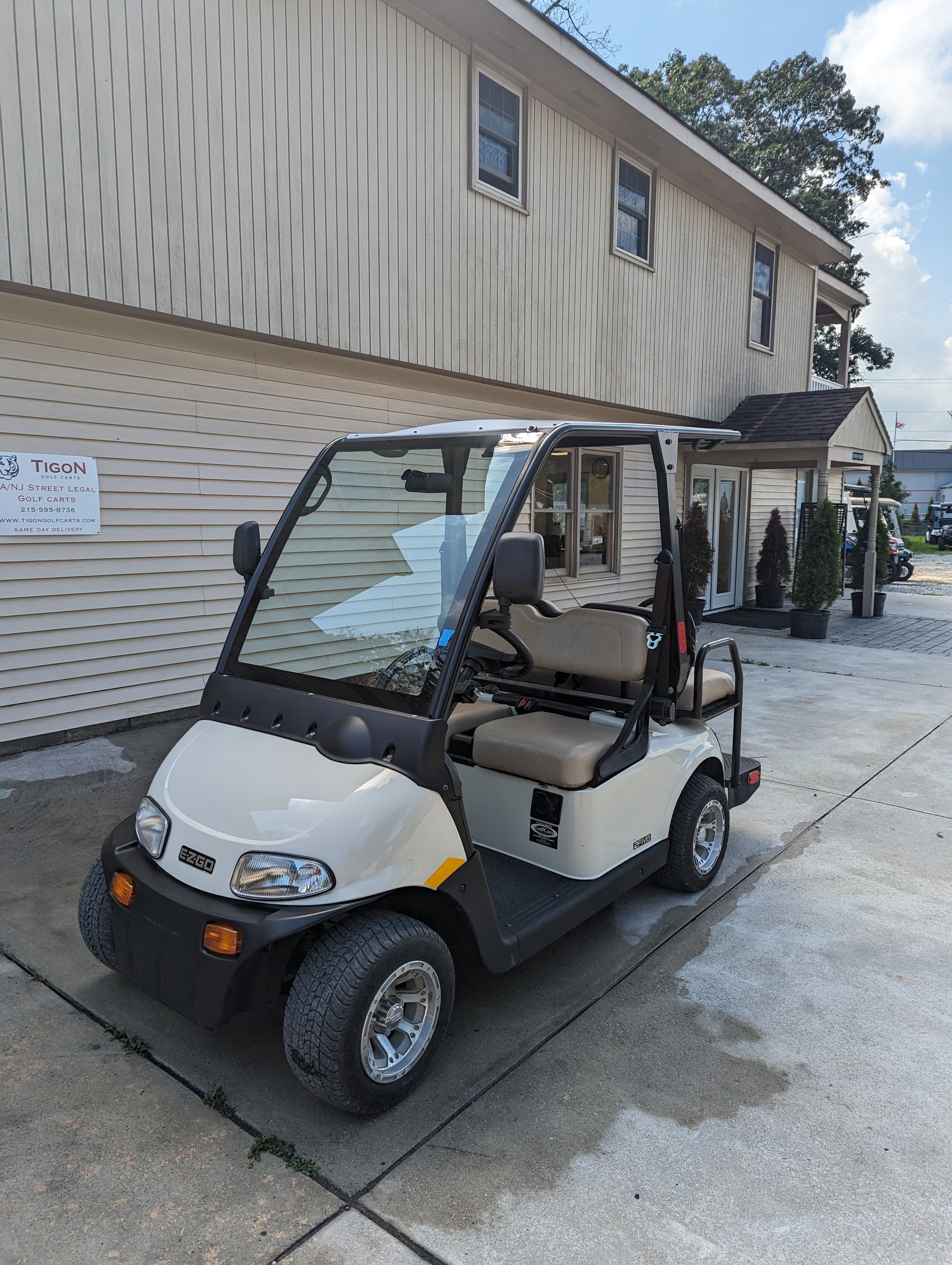 2001 Club Car DS Electric - Tigon Golf Carts