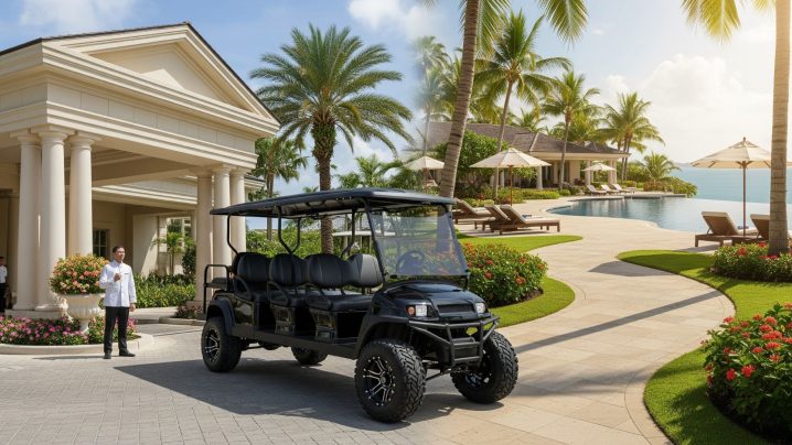 Resort Transportation How Golf Carts Enhance Guest Experience