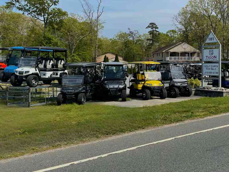 TIGON GOLF CARTS NEW JERSEY