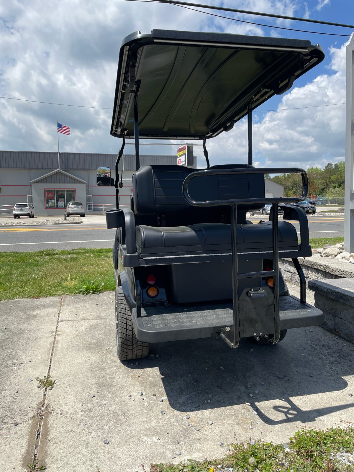 Evolution Classic 4 Plus Black Tigon Golf Carts