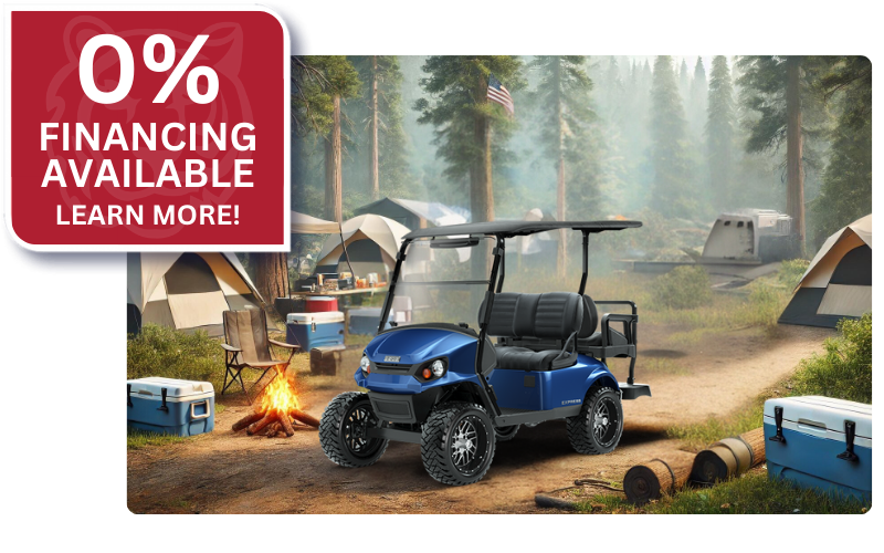 0% FINANCING FOR EZGO®- ONLY AT TIGON GOLF CARTS (1)