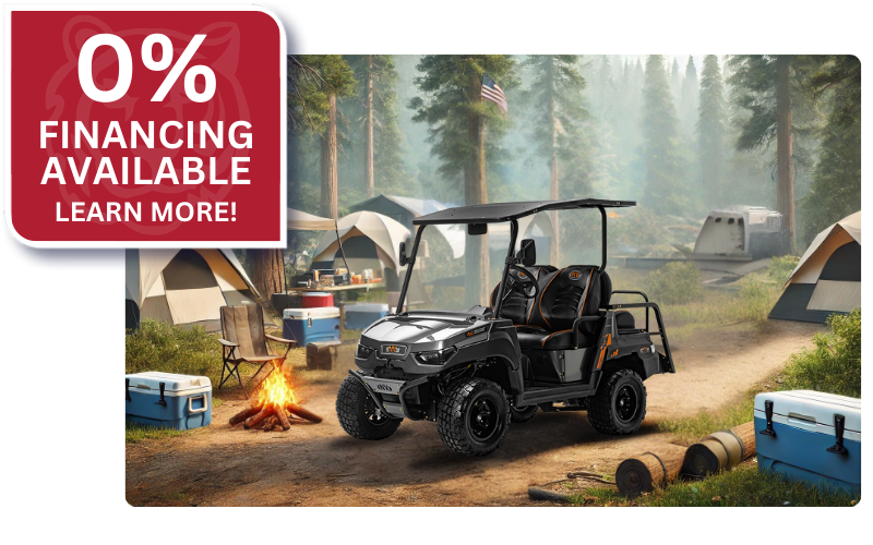 0% FINANCING FOR POLARIS®- ONLY AT TIGON GOLF CARTS (1)