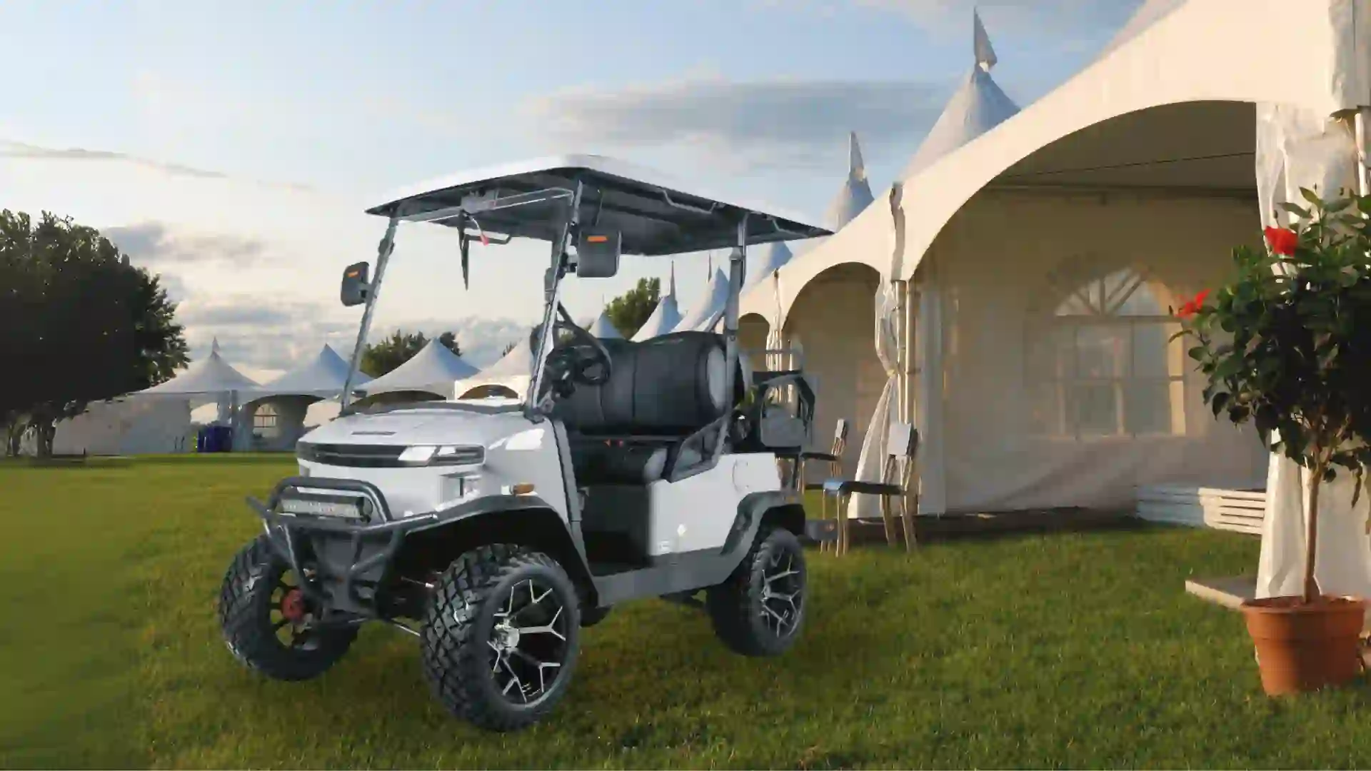 DENAGO AT EVENT TIGON GOLF CARTS