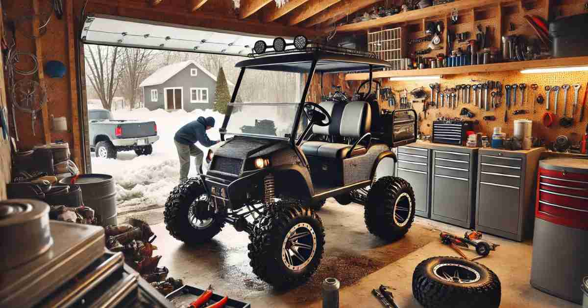 Golf Cart Winter Storage Prepairing For Spring Maintenance TIPS