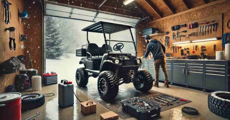 How to Winterize and Store Your Golf Cart for Cold Weather