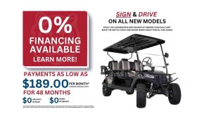 SWIFT GOLF CART FINANCING OPTIONS