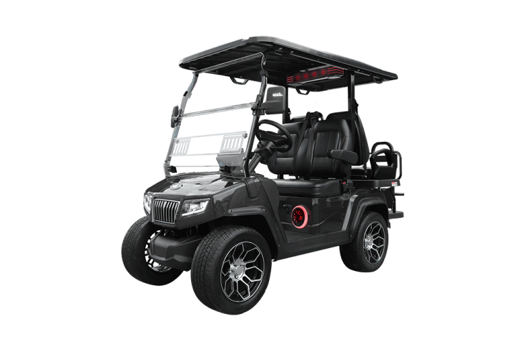 BLACK D5-RANGER 2+2 PLUS TIGON GOLF CARTS