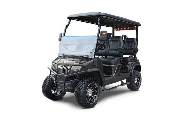 BLACK EVOLUTION D5-MAVERICK 4 TIGON GOLF CARTS