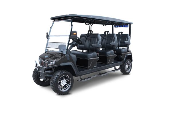 BLACK EVOLUTION D5-MAVERICK 6 TIGON GOLF CART