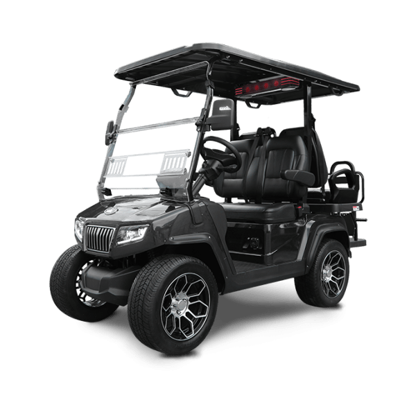 BLACK EVOLUTION D5-RANGER 2+2 TIGON GOLF CARTS