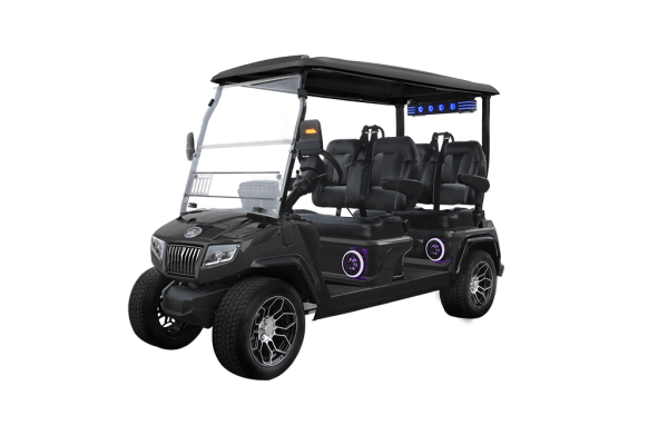 BLACK EVOLUTION D5-RANGER 4 PLUS AT TIGON GOLF CARTS