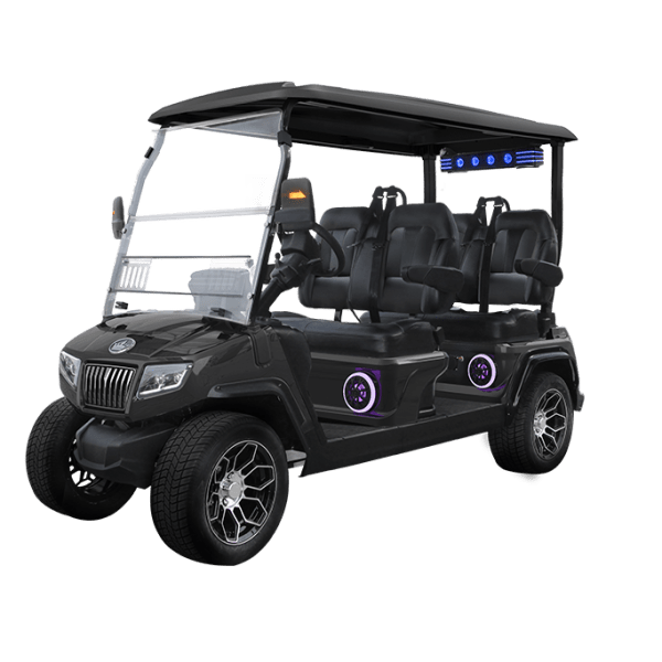 BLACK EVOLUTION D5-RANGER 4 PLUS AT TIGON GOLF CARTS