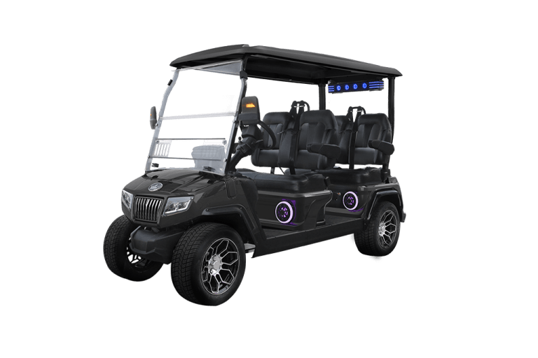 BLACK EVOLUTION D5-RANGER 4 PLUS AT TIGON GOLF CARTS