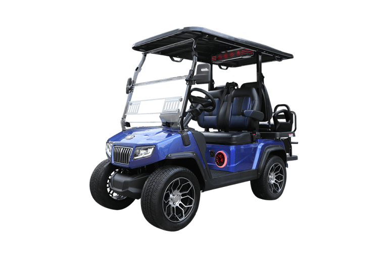 BLUE D5-RANGER 2+2 PLUS TIGON GOLF CARTS