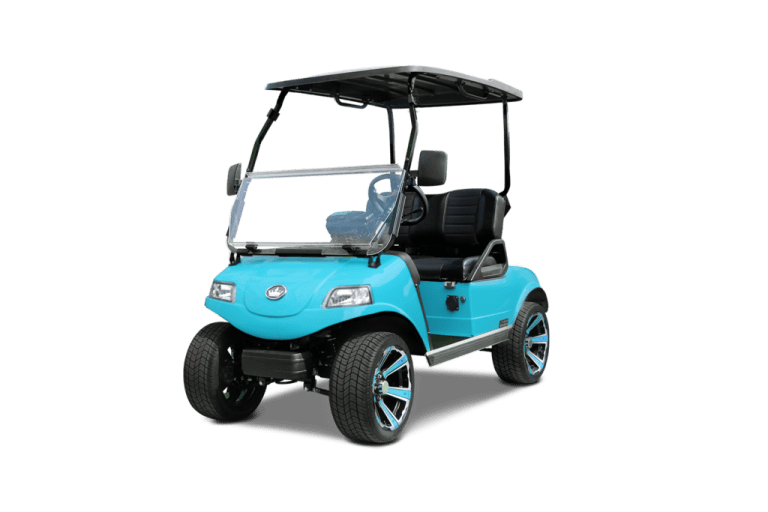 CLASSIC 2 PLUS SKY BLUE TIGON GOLF CARTS