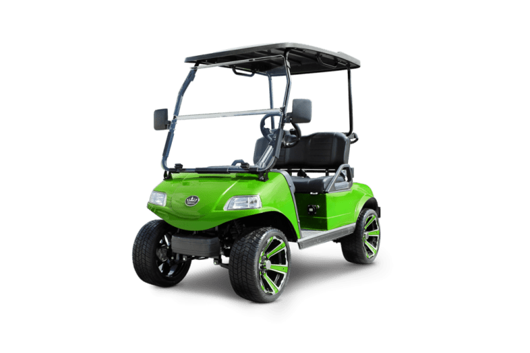 EVolution® Classic 2 Pro LIME GREEN TIGON GOLF CARTS