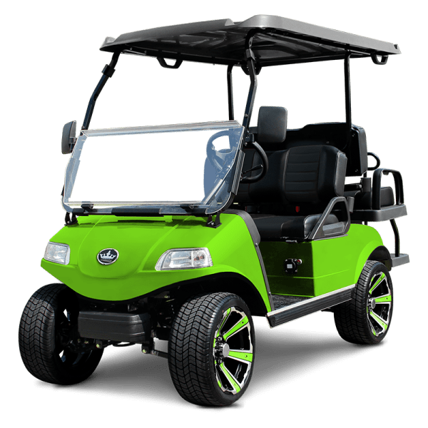 LIME GREEN CLASSIC 4 PRO TIGON GOLF CARTS