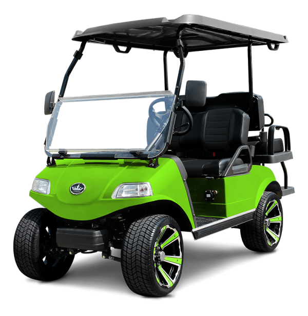 LIME GREEN CLASSIC 4 PRO TIGON GOLF CARTS