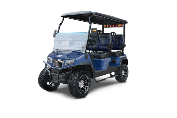 MEDITERRANEAN BLUE EVOLUTION D5-MAVERICK 4 TIGON GOLF CARTS