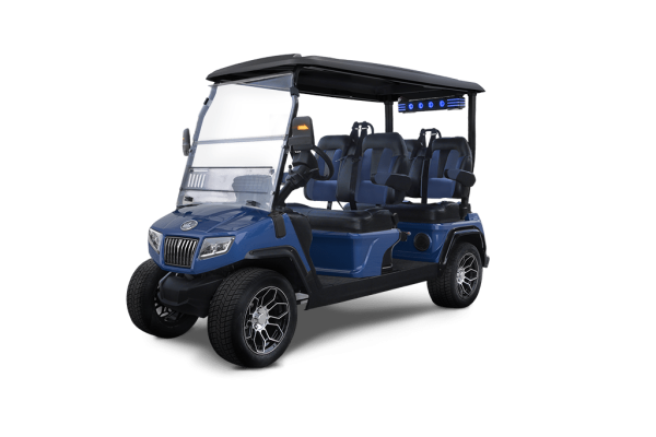 MEDITERRANEAN BLUE EVOLUTION D5-RANGER 4 TIGON GOLF CARTS