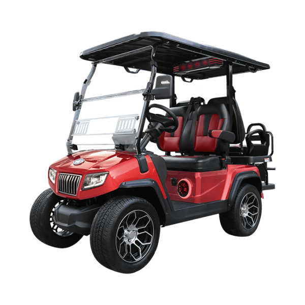 RED D5-RANGER 2+2 PLUS TIGON GOLF CARTS