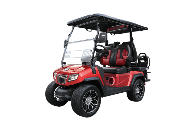 RED D5-RANGER 2+2 PLUS TIGON GOLF CARTS