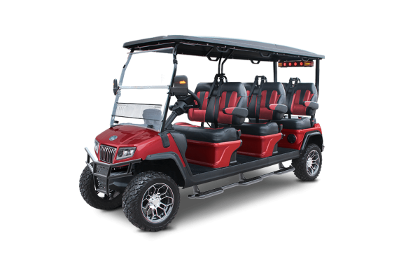 RED EVOLUTION D5-MAVERICK 6 TIGON GOLF CARTS