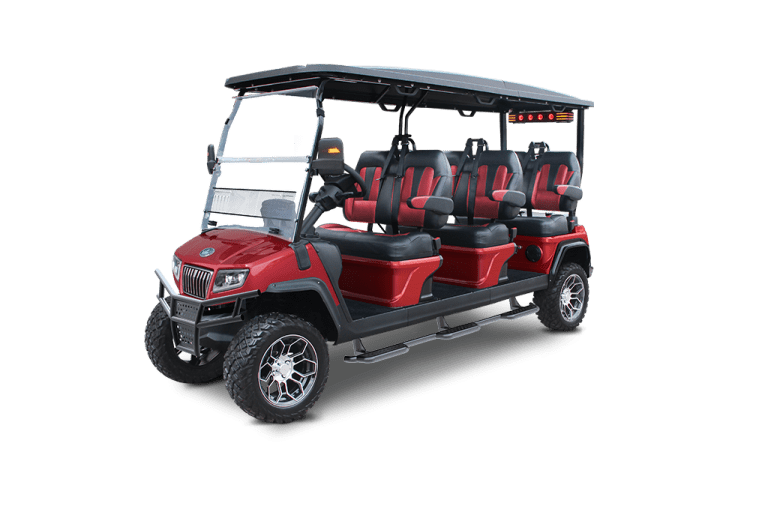 RED EVOLUTION D5-MAVERICK 6 TIGON GOLF CARTS