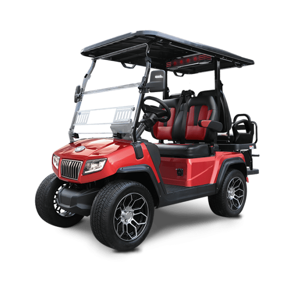 RED EVOLUTION D5-RANGER 2+2 TIGON GOLF CARTS