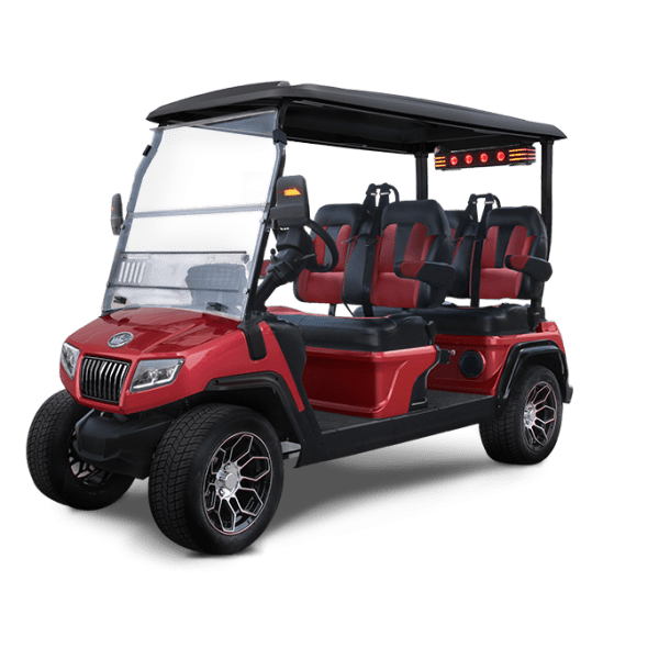 RED EVOLUTION D5-RANGER 4 TIGON GOLF CARTS