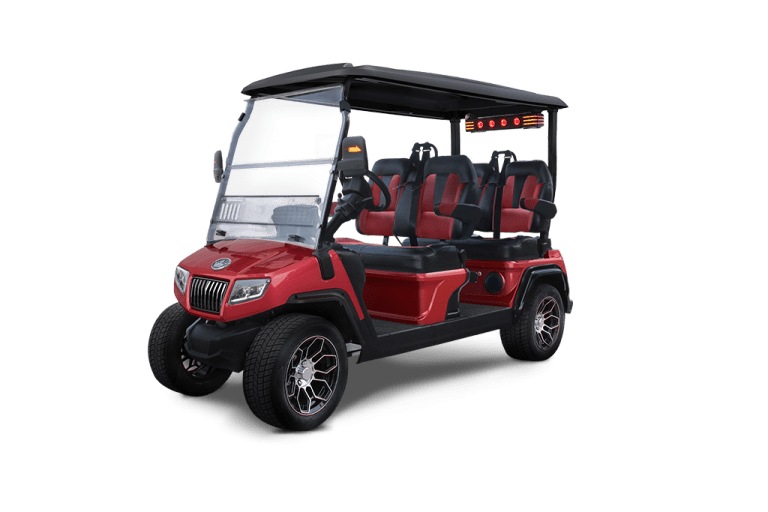 RED EVOLUTION D5-RANGER 4 TIGON GOLF CARTS