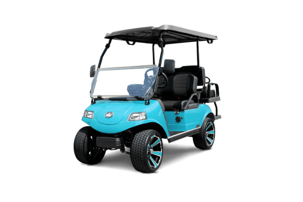 SKY BLUE EVOLUTION CLASSIC 4 PLUS TIGON GOLF CARTS