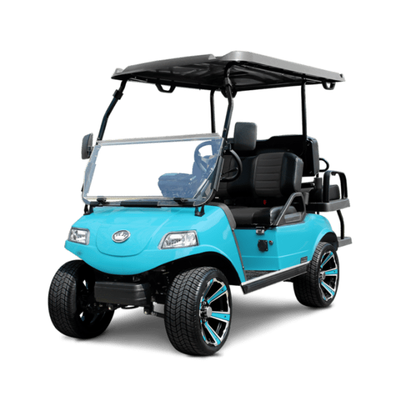 SKY BLUE EVOLUTION CLASSIC 4 PLUS TIGON GOLF CARTS