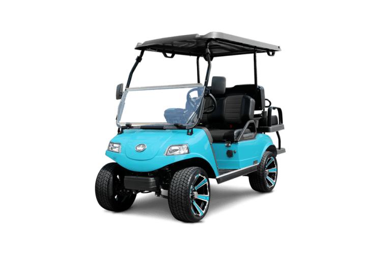 SKY BLUE EVOLUTION CLASSIC 4 PLUS TIGON GOLF CARTS