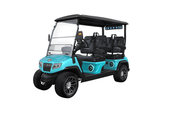 SKY BLUE EVOLUTION D5-RANGER 4 PLUS AT TIGON GOLF CARTS