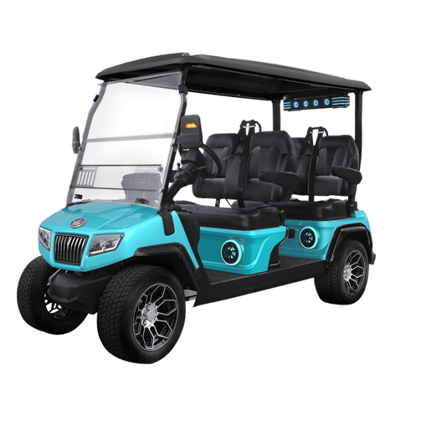 SKY BLUE EVOLUTION D5-RANGER 4 PLUS AT TIGON GOLF CARTS