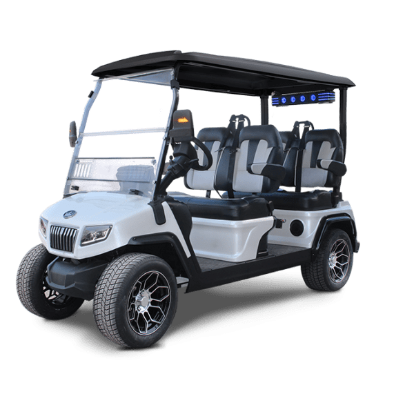 WHITE D5-RANGER 4 TIGON GOLF CARTS