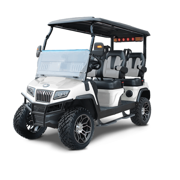 WHITE EVOLUTION D5-MAVERICK 4 TIGON GOLF CARTS