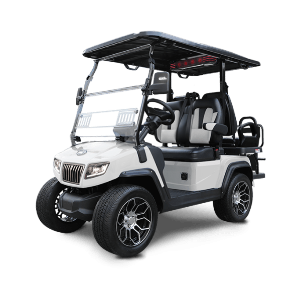 WHITE EVOLUTION D5-RANGER 2+2 TIGON GOLF CARTS