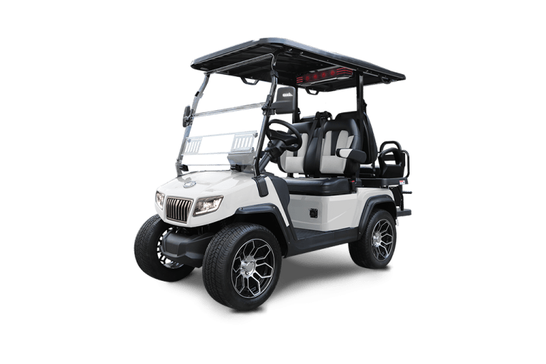 WHITE EVOLUTION D5-RANGER 2+2 TIGON GOLF CARTS