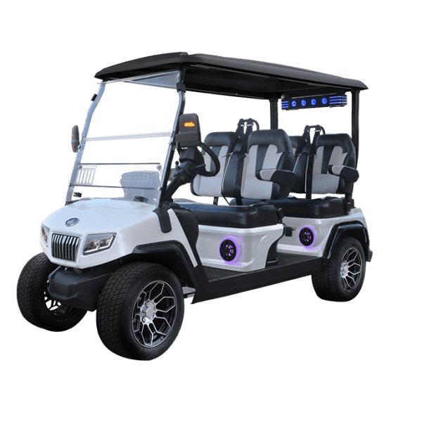 WHITE EVOLUTION D5 RANGER 4 PLUS TIGON GOLF CARTS