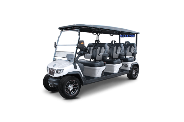 WHITE EVOLUTION D5-RANGER 6 TIGON GOLF CARTS