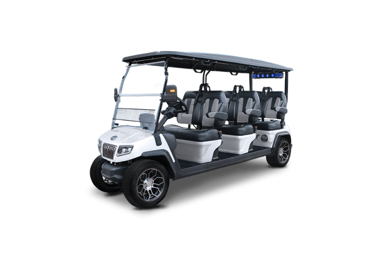 WHITE EVOLUTION D5-RANGER 6 TIGON GOLF CARTS