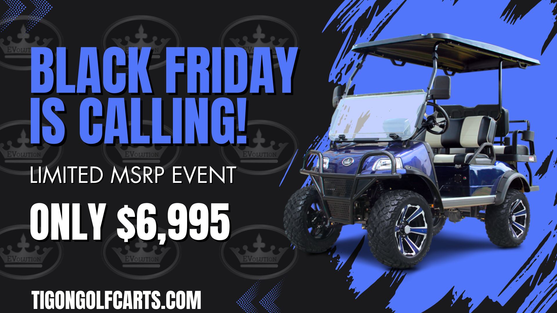 Black Friday Golf Cart Sales Event