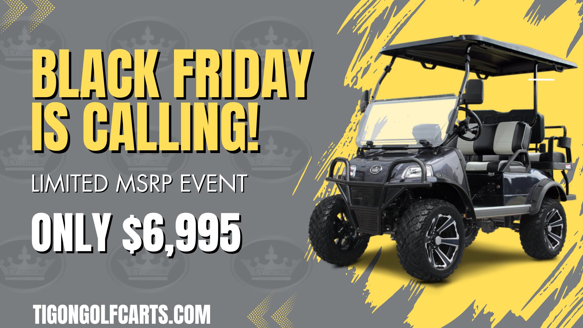 Black Friday Limited MSRP Sales Event