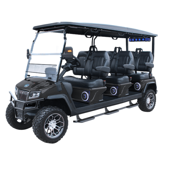 BLACK EVOLUTION D5-MAVERICK 6 PLUS AT TIGON GOLF CART