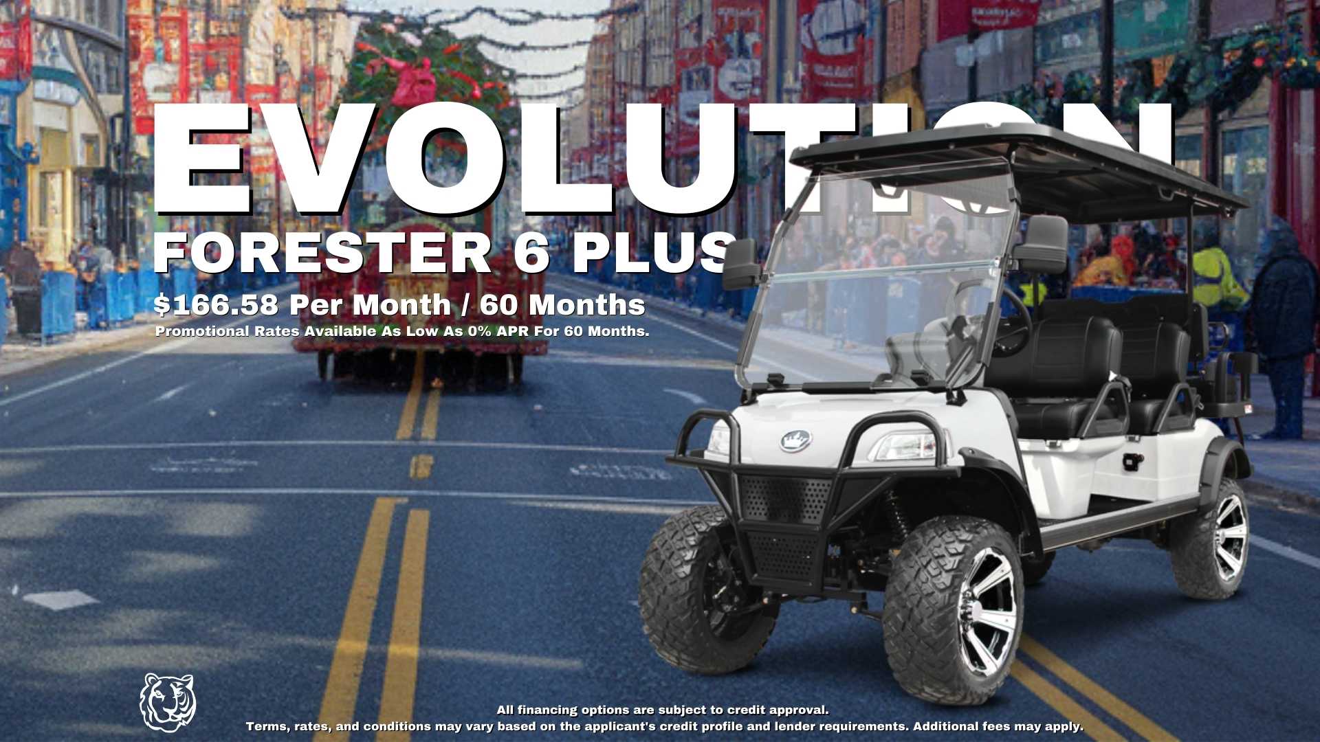 Celebrate the Season in Style with the Evolution® Forester 6 Plus at Christmas Parades