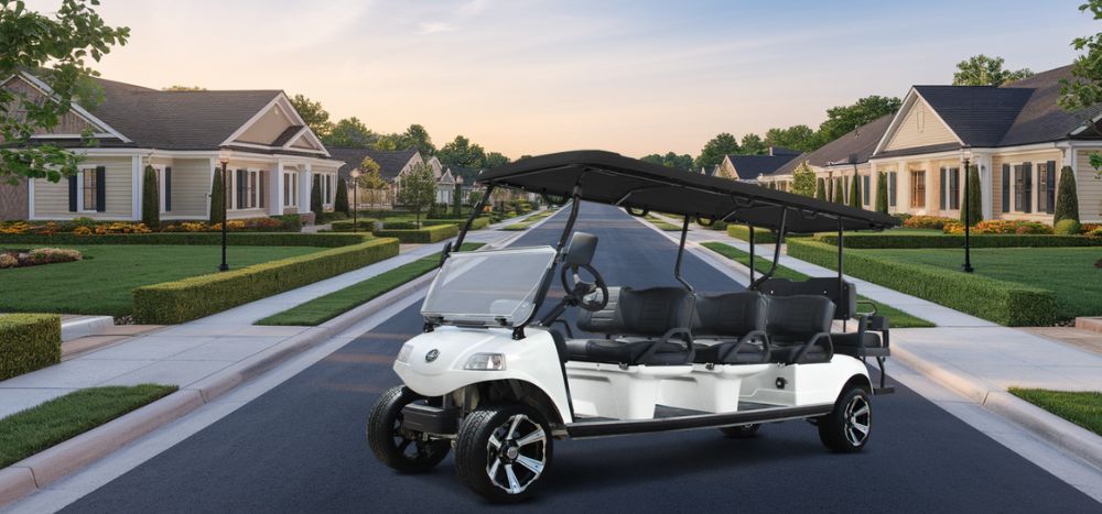 EVolution® Carrier 8 Plus - Utility Golf Cart - TIGON GOLF CARTS (1)